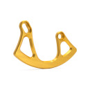 77designz, Chainring protection, CRASH PLATE™, ISCG05-V2 mount, Color - Gold, Chainring size - 30 Z