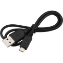 NiteRider, Accessories_Charging, Micro-USB B Cable Type A to Type B Black (Lumina Boost / Lumina Micro / Adventure 320)