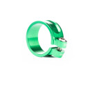 Tune screw choke, saddle clamp for screwing, diameter 34.9mm, poison green - froggy green - vert