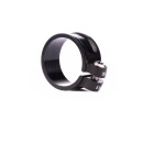 Tune screw choke, seat clamp for screwing, diameter 34.9mm, black - black - noir