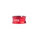 Tune screw choke, seat clamp for screwing, diameter 36.4mm, red - red - rouge