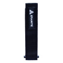 GRANITE skirt strap, fastening strap with Velcro fastener, 450mm long, with inner strap, non-slip, BLACK - black