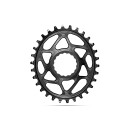 absoluteBLACK, chainring, OVAL, MTB, for RaceFace Cinch, DM - Boost 148, compatible with SHIMANO HG+ 12-speed chain,only BLACK - black only, 30 teeth