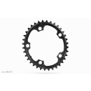 absoluteBLACK, chainring, OVAL, ROAD - OVAL - 130BCD - 5...
