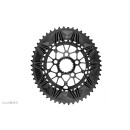 absoluteBLACK, chainring, OVAL, Road, for Cannondale, DM SpiderRing 52/36 in set, BLACK only