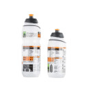TUNE Bidon 0.5l, drinking bottle for all bottle holders, BPA-free plastic, transparent