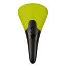 Tune, saddle, Komm-vor, carbon saddle, synthetic leather, MTB and ROAD, poison green - froggy green - vert