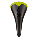 Tune, saddle, Komm-Vor PLUS, carbon saddle, synthetic leather, ROAD only, color: poison green - froggy green - vert