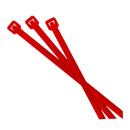 Riesel Design cable ties, red, set of 25