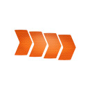 Riesel Design reflector, Re:flex, rim bright orange