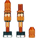 Ethirteen Tubelessventil Schrader Quickfill Gen2 Aluminium, Naranja, 2pcs, 16-24mm Depth