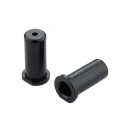 Manicotto di arresto Jagwire, CABLE GUIDE STOPPER 5mm alluminio nero, SET di 10 pezzi, CHA056