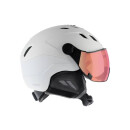 CP Ski CORAO Helmet white soft touch / Visor Nr.28 M