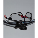 StiQx Magnetische Brillenhalterung, schwarz, Grösse L (Bügelumfang 38-57mm)