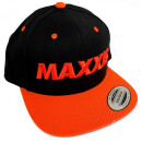 Cappello snapback Maxxis, nero/arancio