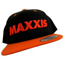 Cappello snapback Maxxis, nero/arancio