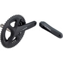 Shimano 105 20 crank 175mm 36/52, FC-R7000EX26L, WITHOUT BEARINGS, black