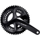 Shimano 105 Compact crank 170mm 34/50, FC-R7000CX04L, WITHOUT BEARINGS, black