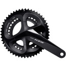 Shimano 105 20 Compact crank 172.5mm 34/50, FC-R7000DX04L, WITHOUT BEARINGS, black