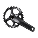 Shimano GRX810 20 crank 170mm 40t, FC-RX8101CXB0, 50.1mm, WITHOUT BEARINGS, black