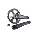 Shimano GRX600 20 crank 175mm 40t, FC-RX600111EXB0, 50.1mm, WITHOUT BEARINGS, black
