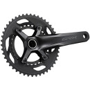 Shimano GRX600 crank 170mm 30/46, FC-RX600112CX60, 46.9mm WITHOUT BEARINGS, black
