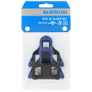 Shimano Dura Ace/Ultegra cleats SPD-SL, SM-SH12 movable 2° light blue