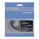 Shimano XTR 18 chainring 24 teeth, Y-1PV 24000 Double (34-24), 11-speed