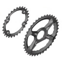 Shimano XTR 20 chainring 38 teeth, Y-0G8-98010 Double (38-28), 12-speed BOOST