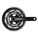 Shimano Trekking 20 crank 175mm 26/36/48 HS, FC-T551E866CL 10-speed WITHOUT BEARINGS black