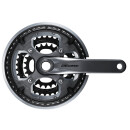 Shimano Deore 20 Trekking crank 175mm 26/36/48, FC-T6010EX866CL, black, WITHOUT BEARINGS