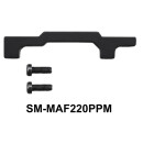 Adattatore per freni a disco Shimano standard HR, SMMAR203PSA 203mm post/stand