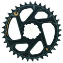SRAM XX1 EAGLE chainring 30 teeth X-SYNC 2, Direct Mount, 12-speed, 3mm offset, Boost, black-gold