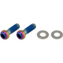 SRAM fastening screws Rainbow, PM. 15mm, steel, 2pcs.
