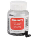 SRAM end sleeve shift sleeve 4mm 100pcs, aluminum, black