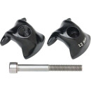 Ritchey single bolt adapter for seat post aluminum, for carbon rails 7x9.6mm, Selle Italia / fizi:k