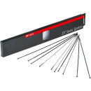 DT Swiss rayons Aerocomp straightpull 250mm noir, 2,0/2,3x1.25mm, sans écrous, carton de 20 pcs.