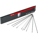 DT Swiss rayons Aerocomp straightpull 288mm noir, 2,0/2,3x1.25mm, sans écrous, carton de 20 pcs.
