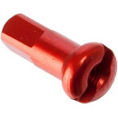 Nipplo DT Swiss in alluminio 12 mm rosso, 2,0 mm, 100 pz.