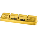 SwissStop RacePro Camp 10/11 Road Carbon, Pack de 2 paires, Yellow King