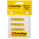 SwissStop RacePro Camp 10/11 Road Carbon, Pack of 2 pairs, Yellow King