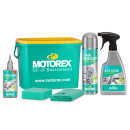 Motorex Bike Cleaning Kit Seau, éponge et chiffon en coton inclus