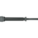 Mini pompa telescopica SKS Injex T-Zoom, nera, multivalvola, 10 bar/144 PSI