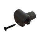Racktime spring flap Clamp-It black 10mm, suitable for Stand-it luggage carrier 100mm width