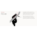 Hebie side stand Fix 40 T, black, adjustable 26"- 28", KSA 40, max. 25kg