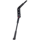 Hebie side stand Fox l 26, black, adjustable 26"- 28", clamp mounting, max. 25kg