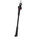 Hebie side stand Ax 618, black, 26"- 28", axle mounting, max. 20kg