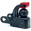 Hebie trailer hitch F1, black, attachment to the saddle...
