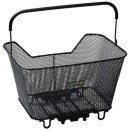 Racktime luggage carrier basket Bask-it small, black, 42 x 30 x 27cm, with Snap-it adapter