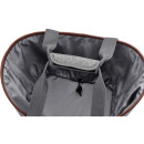 Sacoche de porte-bagages Racktime Agnetha, noire, 34 x 37 x 25.5cm, avec adaptateur Snap-it